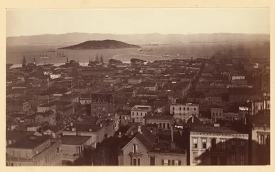 [Uitzicht vanaf Cal St. Hill, S.F. / 3733]