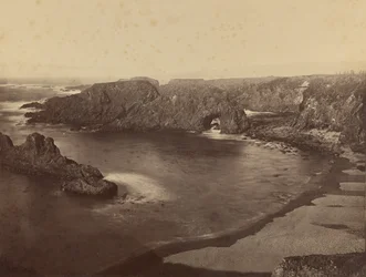 [Uitzicht op de Pacifische kust] / [Mendocino kust].