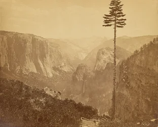 Yosemite Valley vanaf het Mariposa-pad