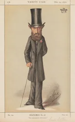 Vanity Fair: Staatslieden Nr. 67 "De Vertegenwoordiger van de Romantiek"