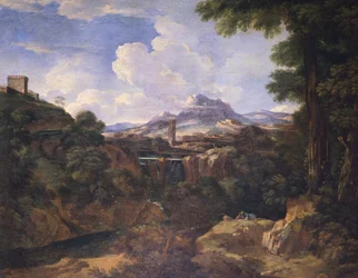 Landschap, door Antonio Tavella