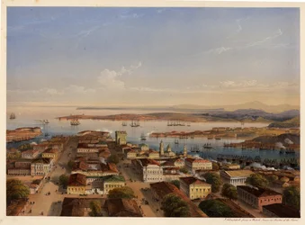 Algemeen Zicht op Sebastopol, 1856