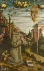 De visioen van de gezegende Gabriele, 1489