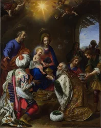 De aanbidding der koningen. 1649