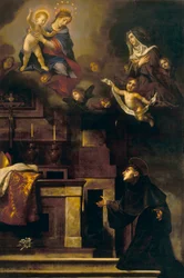 St. Louis van Toulouse en de Maagd