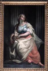 Allegorie van de dertien waarden van de republiek: de zachtmoedigheid