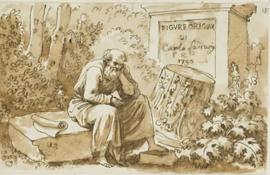 Schets voor Frontispice naar Originele Figuren