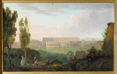 Het Colosseum gezien vanaf de Palatijn