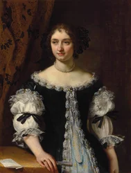 Portret van Maria Maddalena Rospigliosi Panciatichi