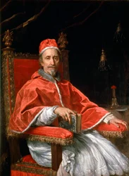 Portret van Paus Clemens IX, 1669