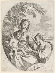 Het mystieke huwelijk van Sint Catharina
