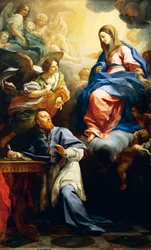 Maagd met Kind verschijnt aan St. Franciscus de Sales