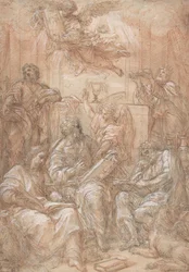 Allegorie van de Oude en Nieuwe Verbonden, 1700-1708