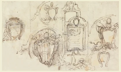 Tekeningen, Schetsen, 1740-58