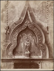 Kapel van Sint-Marcus - Boven de deur van de schatkamer