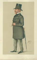 Generaal Sir Thomas Montagu Steele, Aldershot, 20 juli 1878, Vanity Fair cartoon