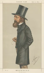 De dichter laureaat, Lord A. Tennyson (Vanity Fair serie)