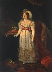 Portret van Maria Isabella van Spanje