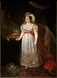 Portret van Maria Isabella van Spanje
