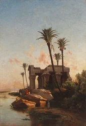 Egyptisch landschap