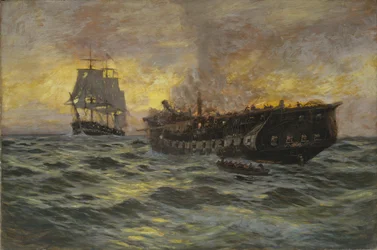 Engagement tussen de U.S. Fregat Constitution en H.M.S. Java, 1897