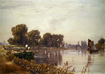 Uitzicht op de Theems
