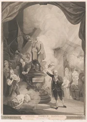 Garrick spreekt de Jubileum Ode