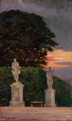 Hoek van het terras, Versailles