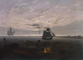 Avond aan de Oostzee, 1831