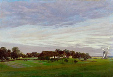 Vlak Platteland bij Greifswald, 1822-1823