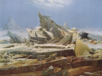 De zee van ijs (Het wrak van de hoop)