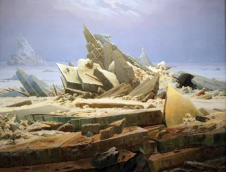 De zee van ijs (Het wrak van de hoop)
