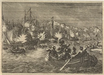 Spaanse vloot op de Schelde door Hollanders veroverd en verbrand, 1631