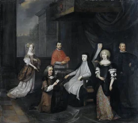 Ontvangst van de Nederlandse ambassadeur Hieronymus van Beverningk door de Spaanse koningin-regentes Maria-Anna van Oostenrijk, 2 maart 1671
