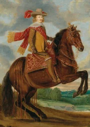 Ruiterportret van kardinaal-infant Ferdinand van Oostenrijk