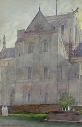 Noordtransept, kathedraal van Winchester, Engeland