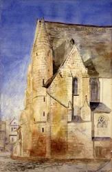 Oude kerk, Tours, Frankrijk