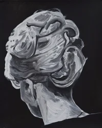 Belladonna: Socialite 2013 (olieverf  acryl op papier)