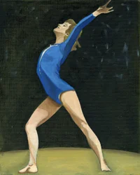Olga, 2003 (olieverf op canvasboard)