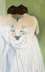 Peignoir, 2022 (olieverf op doek)