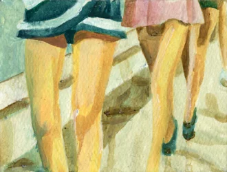 Southport, 2008 (acryl op karton)
