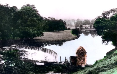 De Riddle-vallei bij Clitheroe, Lancashire, 1926