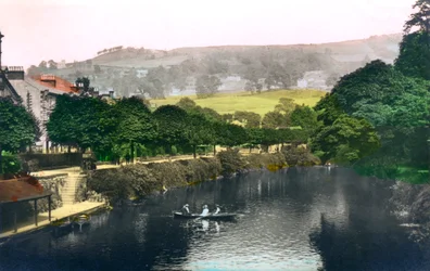 De rivier Derwent bij Matlock, Derbyshire, 1926