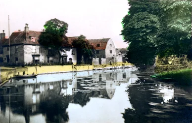 De rivier Ouse bij Ely, Cambridgeshire, 1926