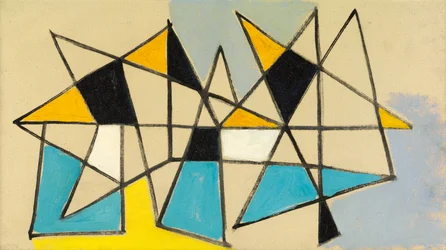 Compositie #17, c.1949 (olieverf op doek)