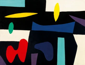 Compositie, ca.1951 (olieverf op board)
