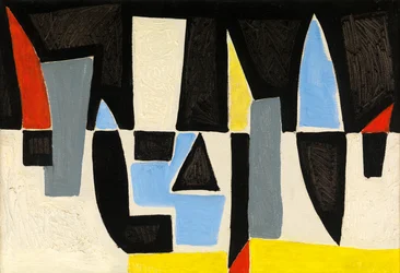 Compositie, ca. 1952 (olieverf op doek)