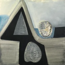 Lyrische vormen, c.1949 (olieverf op doek)