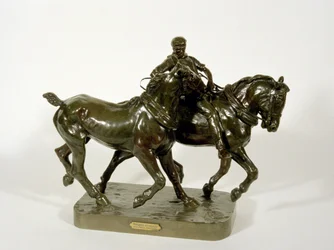 Paar Trekpaarden