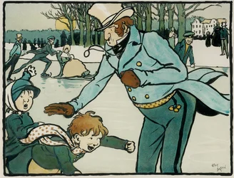 Oude Engelse sporten en spellen: Schaatsen